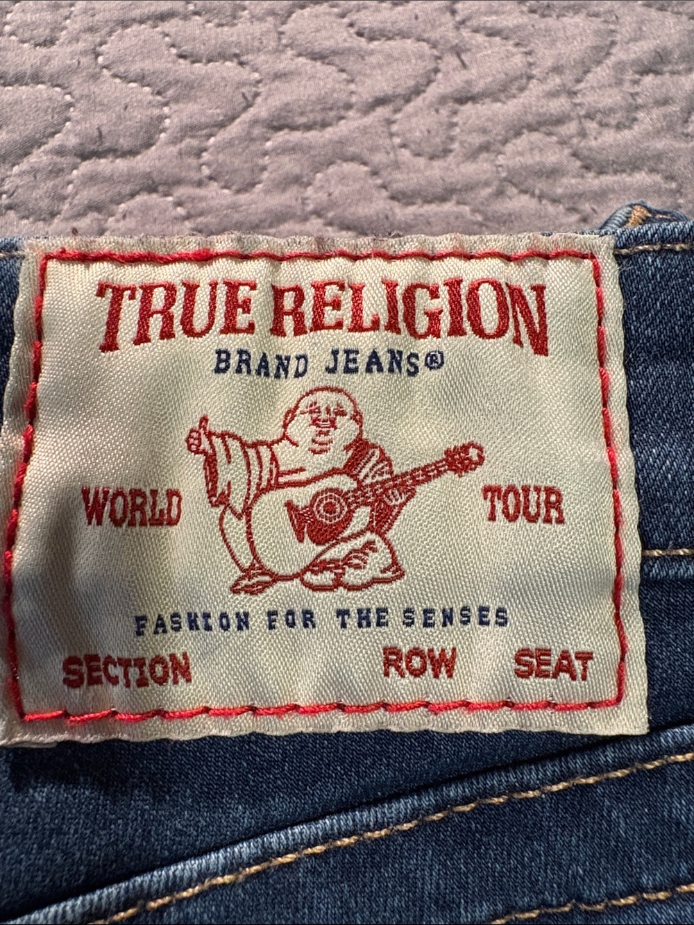 True Religion Becca Bootcut Jeans Size 30 Style 2055 Dark Wash